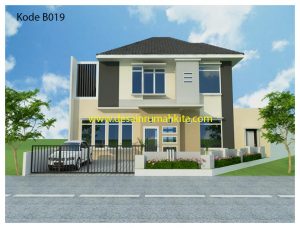 Desain Rumah 2 Lantai Minimalis Modern