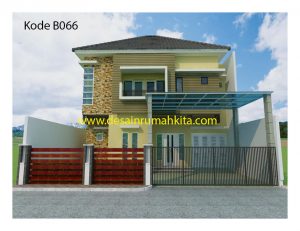 Desain Rumah Minimalis Sederhana 2 Lantai 