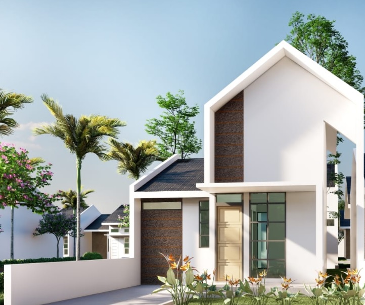 desain rumah 1 lantai modern